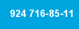 924 716-85-11